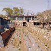 农村 楼座 大院 （大院 山水 果树）